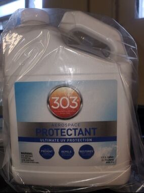 303 Aerospace Protectant Gallon - White Bottle with Blue Label